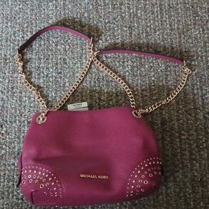 Michael Koors Mulberry MD Chain Messenger